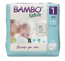 Nature 1 XS - 6 paquets de 22 protections