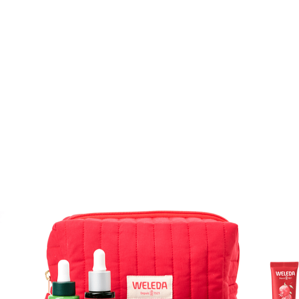 Trousse routine complète Anti-âge Grenade & Peptides de Maca - Weleda