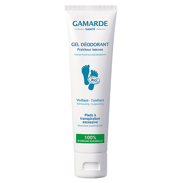 Podologie Gel Déodorant Fraîcheur Intense Bio 100ml