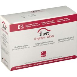 Ilast Lingettes Nettoyantes Paupières Et Peaux Pathologiques 20 Unités