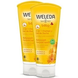 Bébé Crème Lavante Corps et Cheveux au Calendula 2 x 200 ml