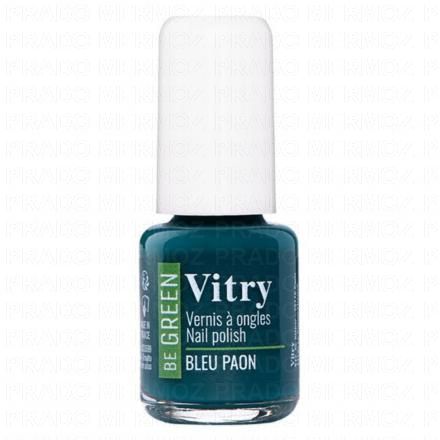 BE GREEN - Vernis à ongles n°107 Bleu Paon 6ml