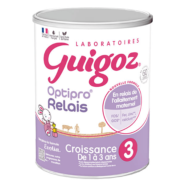 Relais Evolia A2 Lait Croissance 3ème âge 800g