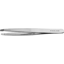 Pinza Depilar Inox Punta Recta 9.5cm 1ud