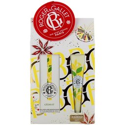 Cédrat Set Noël 2023 Eau Parfumée + Crème Mains