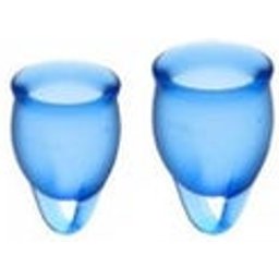 Feel Confident Menstrual Cup Kit Intense Blue 15+20ml