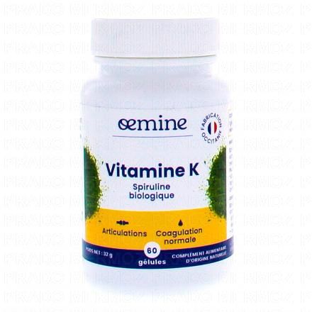 K spiruline biologique x60 gélules