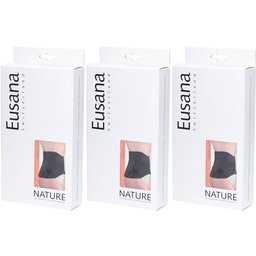 Eusana Ceinture lombaire anatomique soie/laine taille M noir