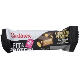 Gerlinéa Fit & Protein Barre Dark Chocolate Peanuts