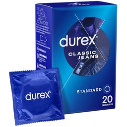 Préservatifs Classic Jeans - 20 Préservatifs Confort et Confiance