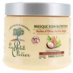 Masque Nutrition Huiles d'Olive Karité et Argan 330 ml - Pot 330 ml