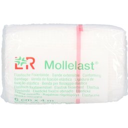 Mollelast® Bande de fixation élastique 6 cm x 4 m