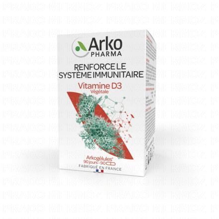 Arkogelules - Vitamine D3 Végétale 2000UI 90 gélules