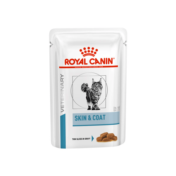 Veterinary Chat Skin & Coat 12 Sachets