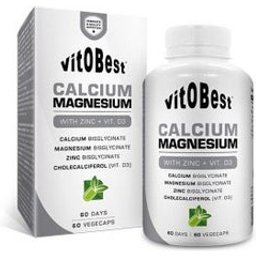 Calcium Magnésium 60 Caps