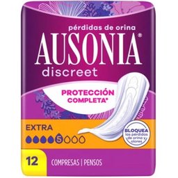 Discreet Extra Absorbant Incont Urine Très Légèr 12 uts