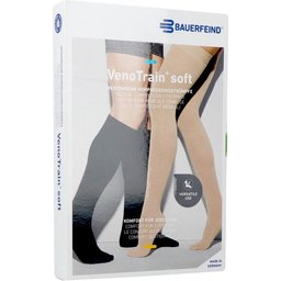 Bauerfeind® VenoTrain® Soft Ad C2 Normal Court Bout Fermé Caramel Medium