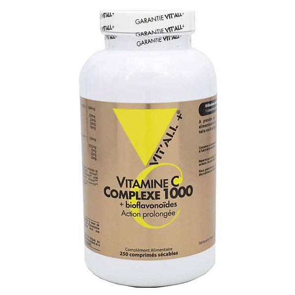 Vitamine C Complexe 1000 250 comprimés sécables