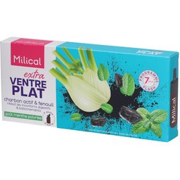 Milical Extra Ventre Plat Charbon actif