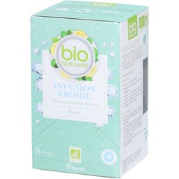 BioNutrisanté Infusion Froide Boost Saveur Menthe Citron en sachet