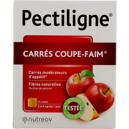 Pectiligne Carrés Coupe Faim 15 carrés