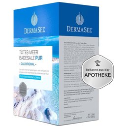 DermaSel® Sels de bain de la mer Morte Pur