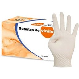 Gants Vinyle HV Sans Poudre Taille L 018185 100uts