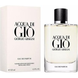 Acqua Di Gio Eau de Parfum Rechargeable 125ml