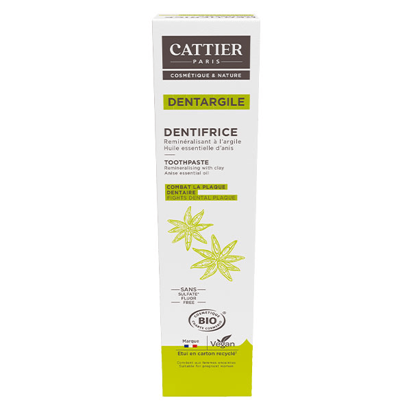 Dentargile Dentifrice Anis Bio 75ml