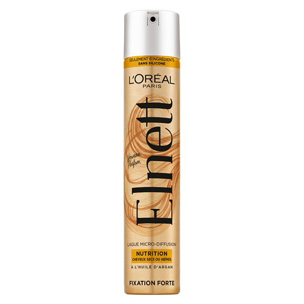 Elnett Satin Cheveux Secs Fixation Forte 300ml