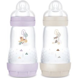 Easy Start Nature Biberon 2 Mois et + Débit 2 Lilas Sable 2x260ml