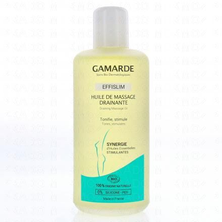 Effislim huile de massage draianante bio 200ml