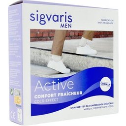 Men Confort Fraîcheur C2 Chaussette Noir LM 1 Paire