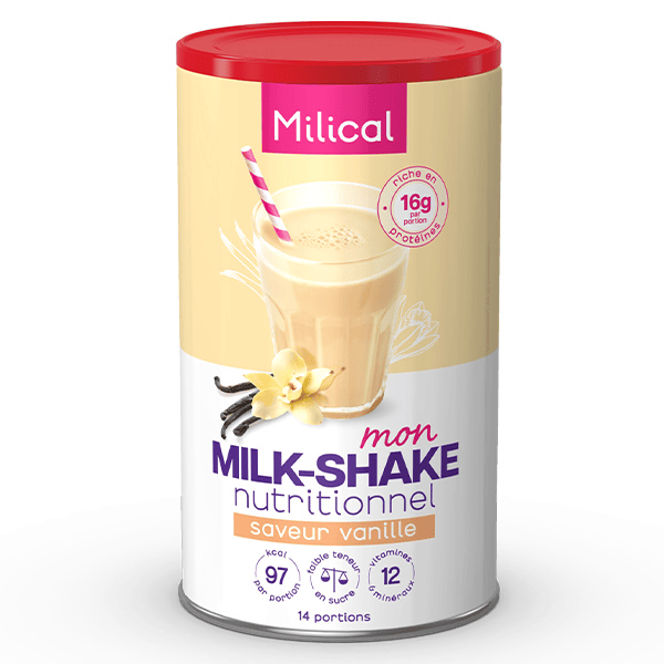 Hyperprotéiné Milk-Shakes Emotion Vanille 18 repas