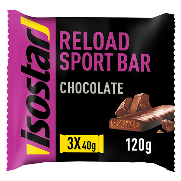 Reload Sport Barre Énergétique Chocolat 3 unités
