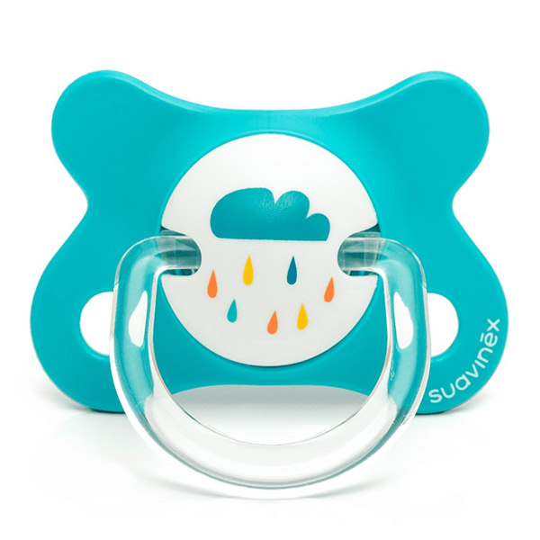 Sucette Silicone Reversible Fusion Dino Bleu 2-4m