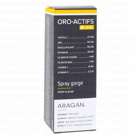 Synactifs - OROactifs Spray Gorge 15 ml
