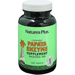 Nature's Plus Papaya Enzyme 360comp