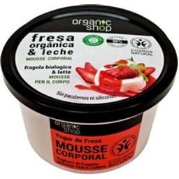 Mousse pour le corps au yaourt et aux fraises 250ml