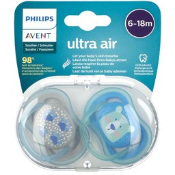 Avent Sucette ultra air 6-18 Mois (Couleur non sélectionnable)