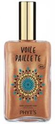 Phyt'Solaire Voile Pailleté Gelée Corporelle Irisée Bio 90 ml - Flacon-Vaporisateur 90 ml