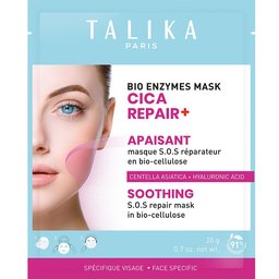 Talika Cica Repair + Masque S.o.s. Réparateur Apaisant en Bio-Cellulose