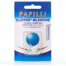 Papilli-Clippee Br Bord6,3Mm 10