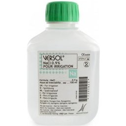 Versol NaCl Sérum Physiologique pour Irrigation 500ml