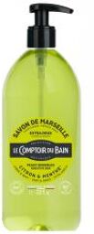 Savon de Marseille Citron & Menthe Extra Doux 1 l - Flacon-Pompe 1 Litre