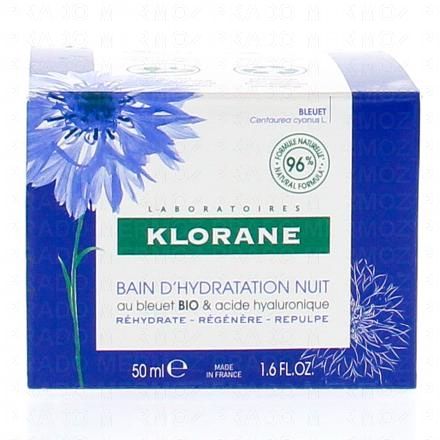 Bleuet bio - Bain d'hydratation nuit 50ml