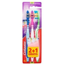 Zig Zag Brosse à Dents Moyenne 3uts