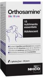 Orthosamine 15 Nutriments Essentiels Dès 10 ans 56 Gélules - Pot 56 gélules