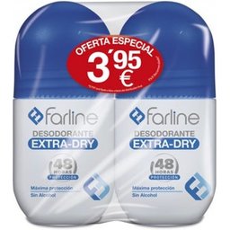 Déodorant extra sec à bille 2x50ml