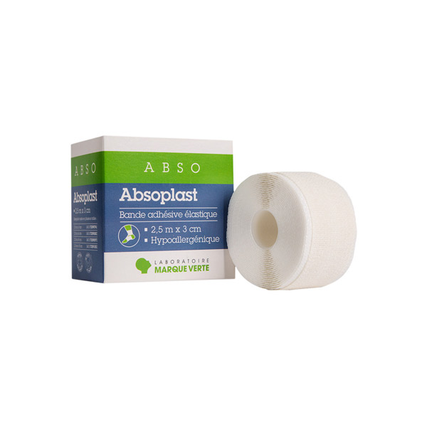 Absoplast Bande Adhésive Extensible 2,5mx3cm